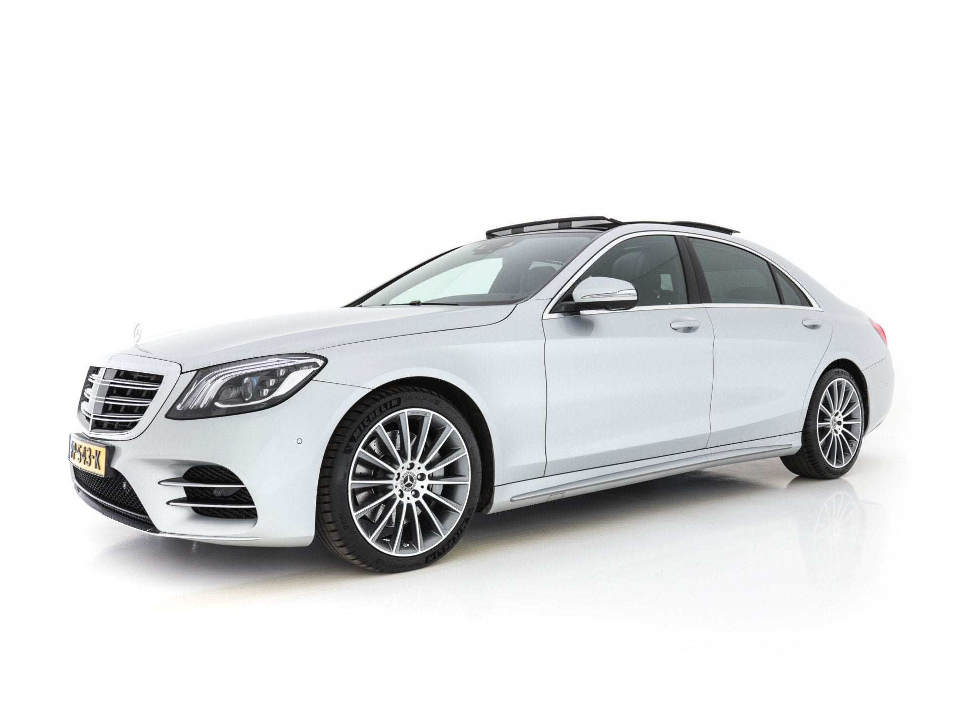 Mercedes-Benz S-Klasse 400d AMG-Line 4-Matic Lang Aut. *PANO, Automaat, Gebruikt, 2925 cc, 241 €/maand
