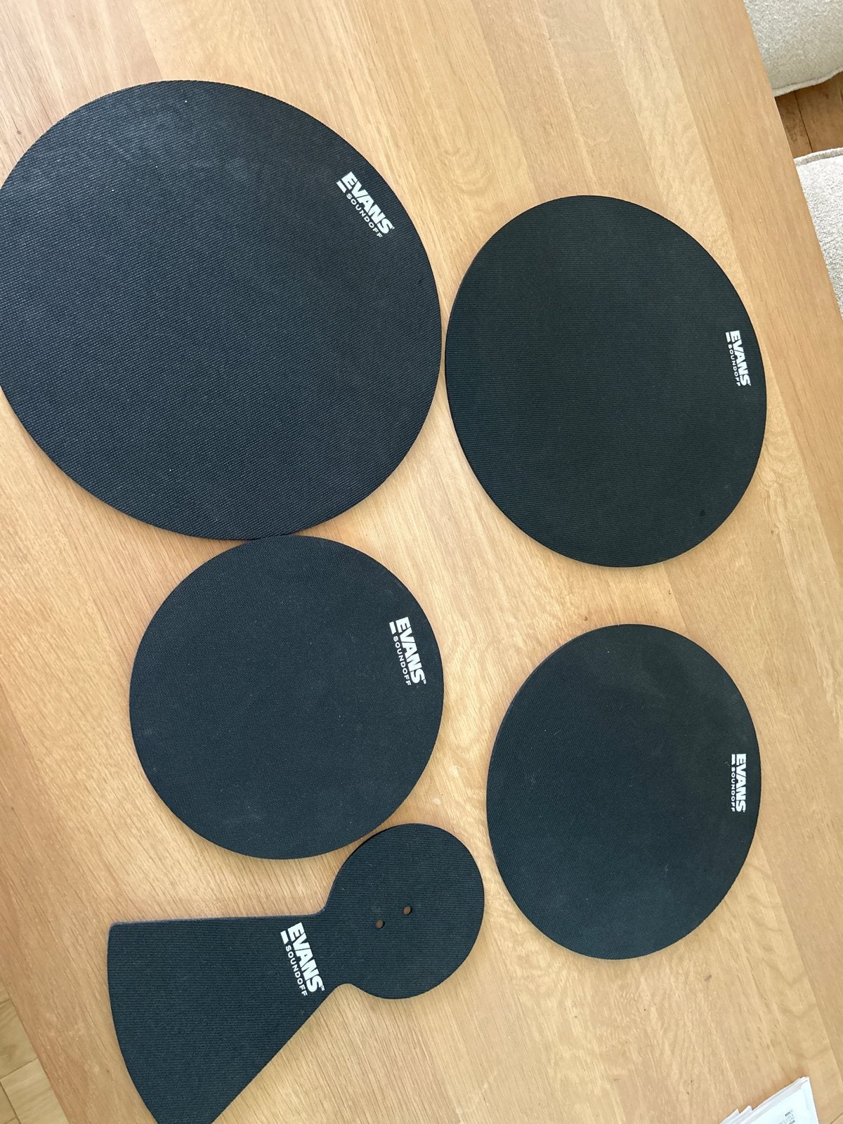 Evans SoundOff drum dempers set, Ophalen, Zo goed als nieuw, Overige merken