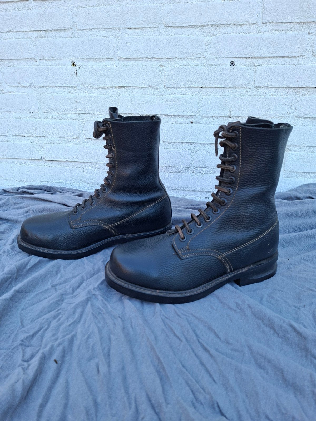 Duitse 2e model fallschirmjagerboots maat 41 Reproductie., Verzamelen, Ophalen of Verzenden, Overige soorten, Duitsland, Kleding of Schoenen