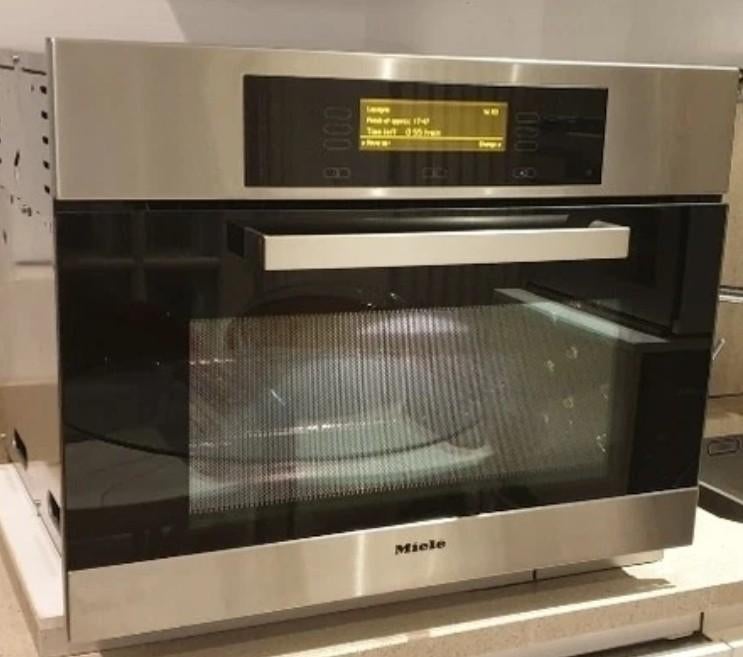 Miele combimagnetron / combioven, Witgoed en Apparatuur, Combimagnetron, Crisp, Refurbished, Ophalen of Verzenden