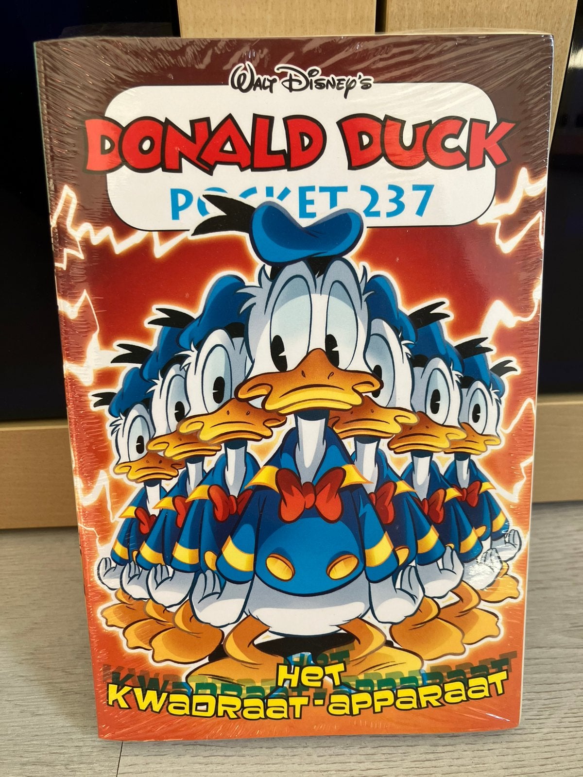 Donald Duck pocket 237 - Het kwadraat-apparaat GESEALD, Eén stripboek, Ophalen of Verzenden, Nieuw