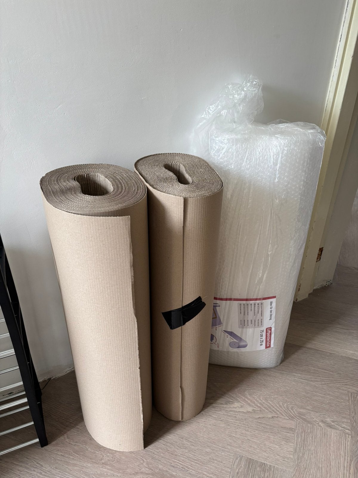 Nieuwe Verhuis Bubbeltjesfolie en karton, Ophalen, Doos, 40 tot 60 cm, 50 tot 75 cm