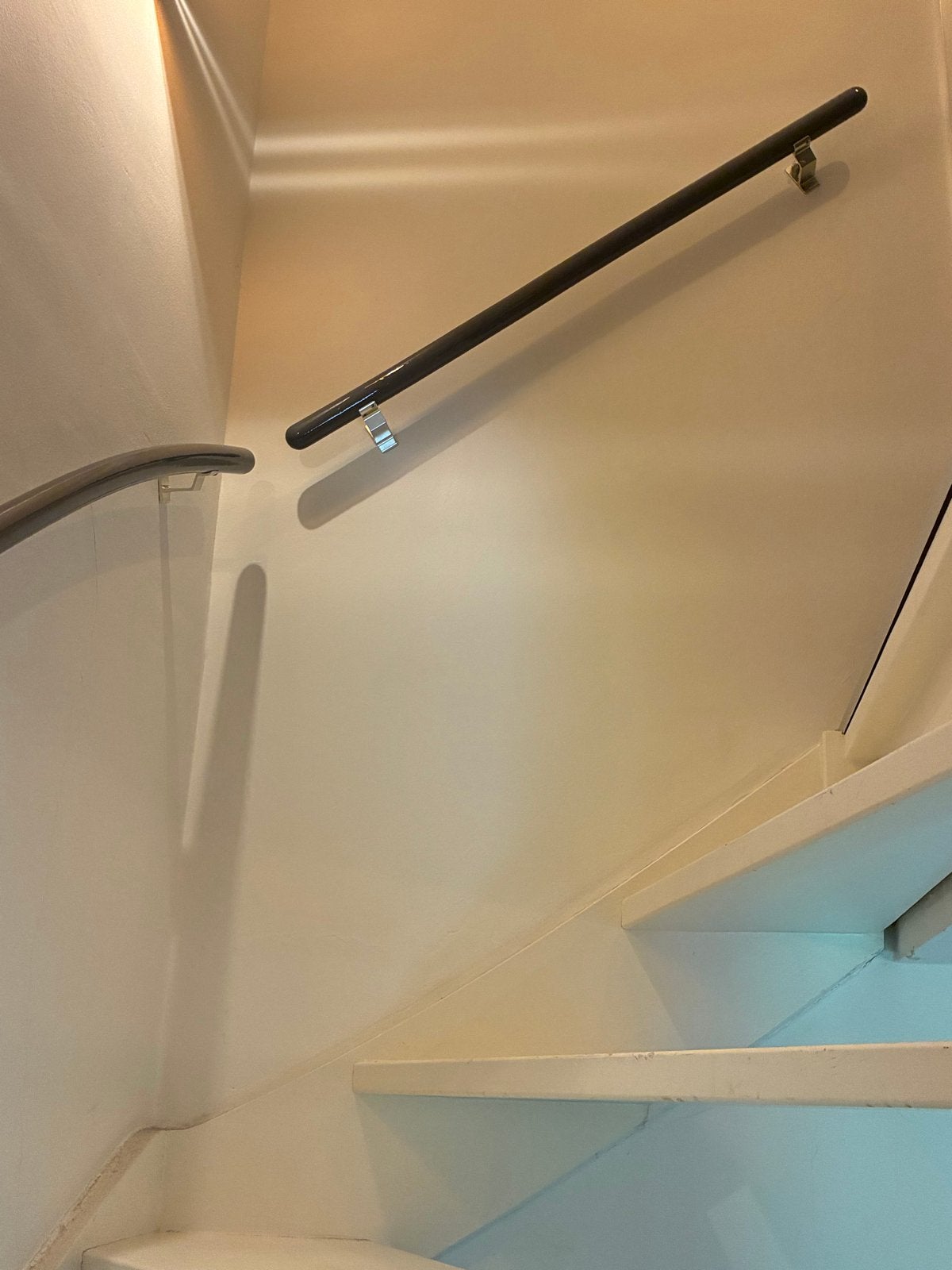 Moderne Trapleuning - Zwart/Grijs Design, Ophalen, Gebruikt, 2 tot 4 meter