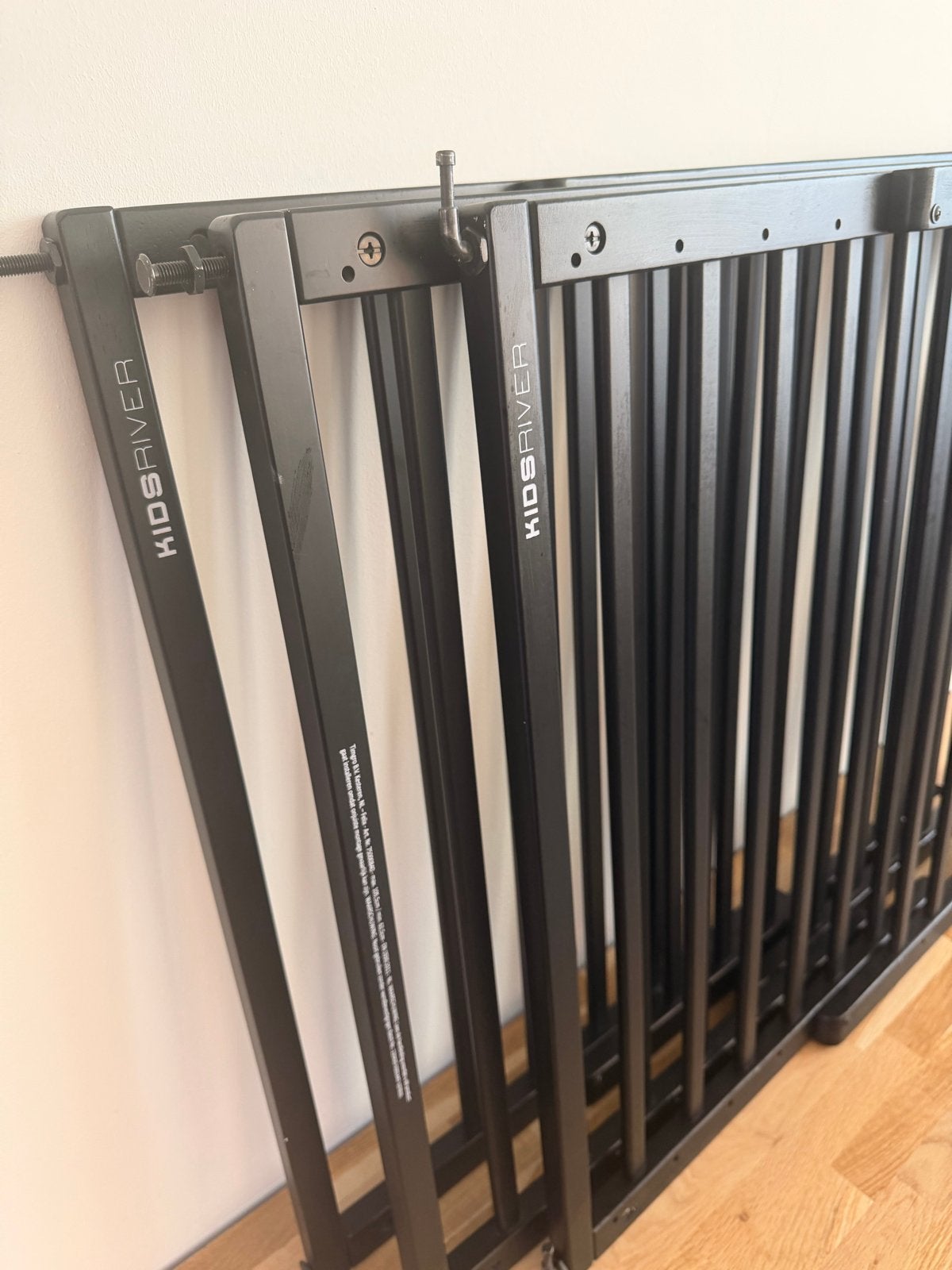 3x Kidsriver traphekjes - Zwart Hout, Kinderen en Baby's, Ophalen, Gebruikt, 100 tot 115 cm, Schroefhekje