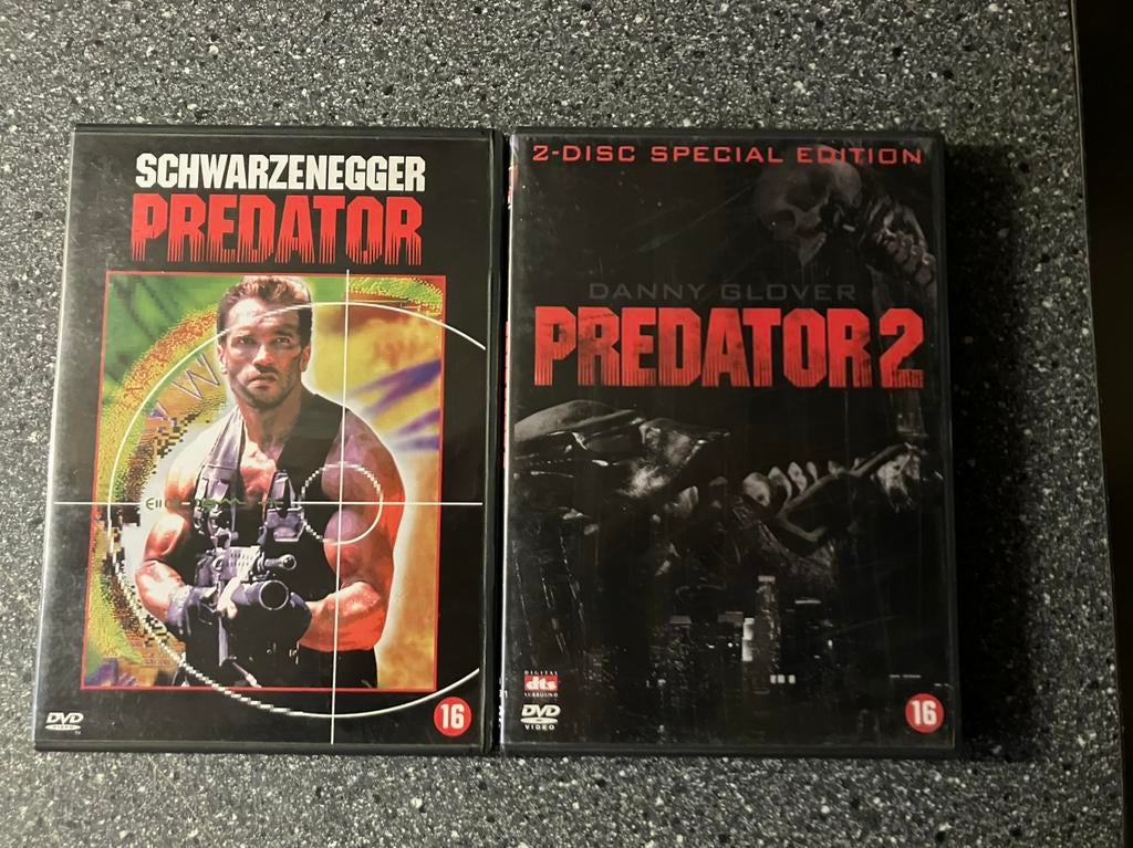 Predator 1 + Predator 2 (3-Disc), Vanaf 16 jaar, Ophalen of Verzenden, Zo goed als nieuw, Actie