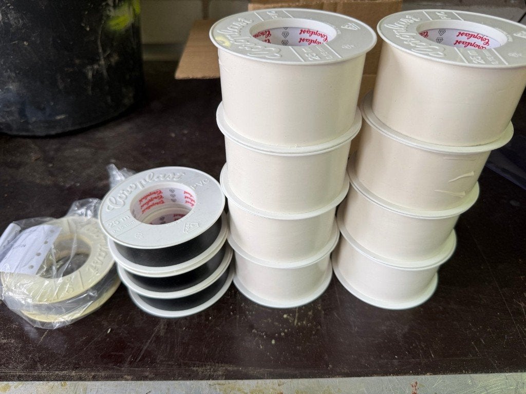 Coroplast PVC-isolatietape – per rol of complete partij, Ophalen of Verzenden, Nieuw, Overige merken, Kabel of Snoer