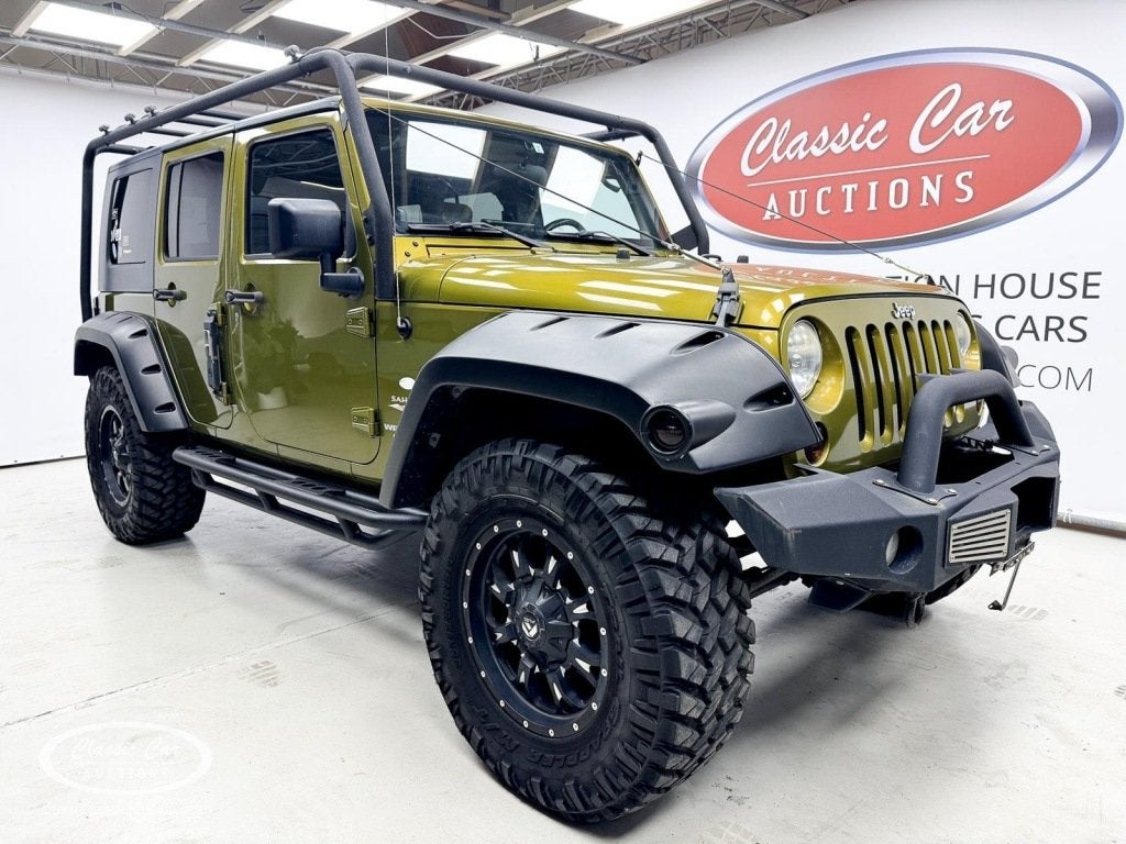Jeep WRANGLER Sahara - ONLINE AUCTION, Auto's, Jeep, Automaat, Gebruikt, Bedrijf, Wrangler