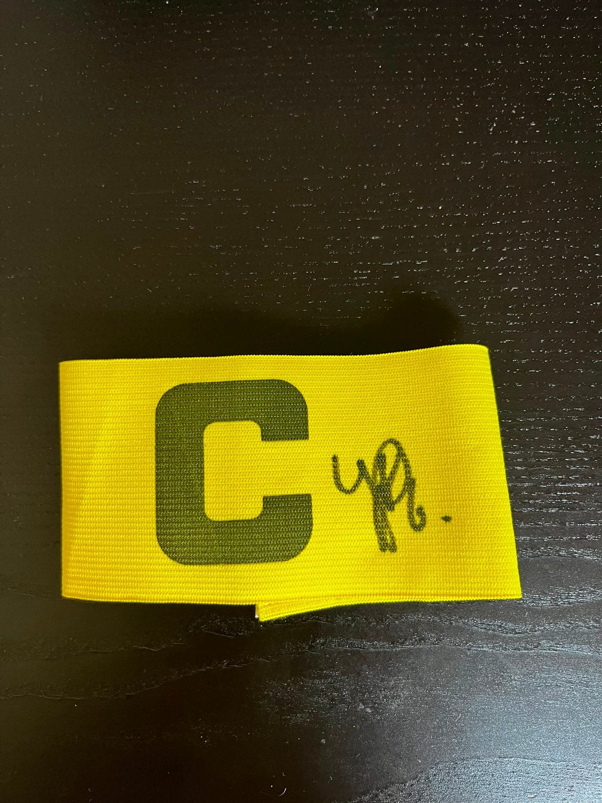 Gesigneerde aanvoerdersband Youri Regeer, Verzamelen, Sportartikelen en Voetbal, Ophalen of Verzenden, Nieuw, Ajax, Overige typen
