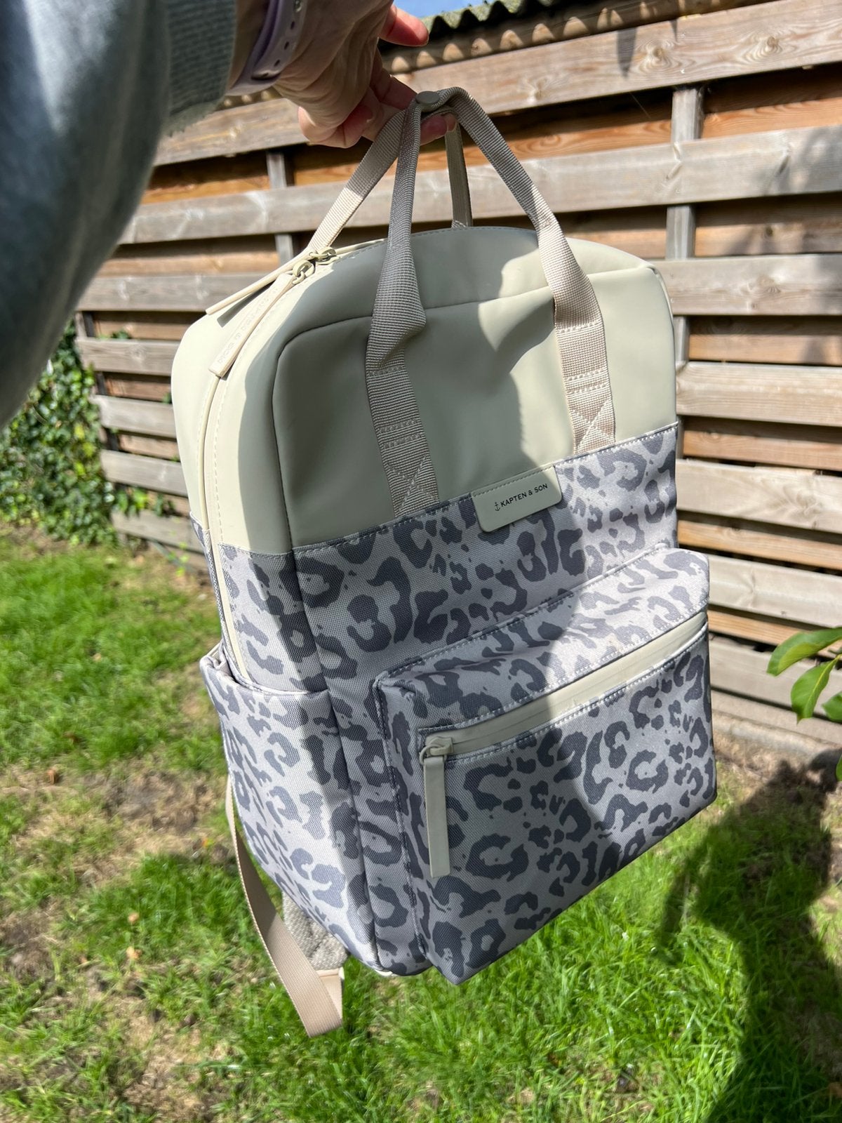 Kapten & Son rugzak Leopard, Verzenden, Zo goed als nieuw, 30 cm of meer