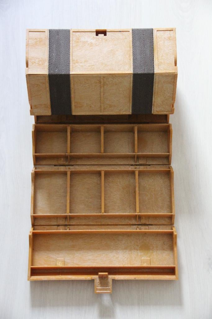 Vintage ROLYKIT gereedschap op-rol-koffer uit 1970, Verzamelen, Retro, Ophalen of Verzenden, Huis en Inrichting