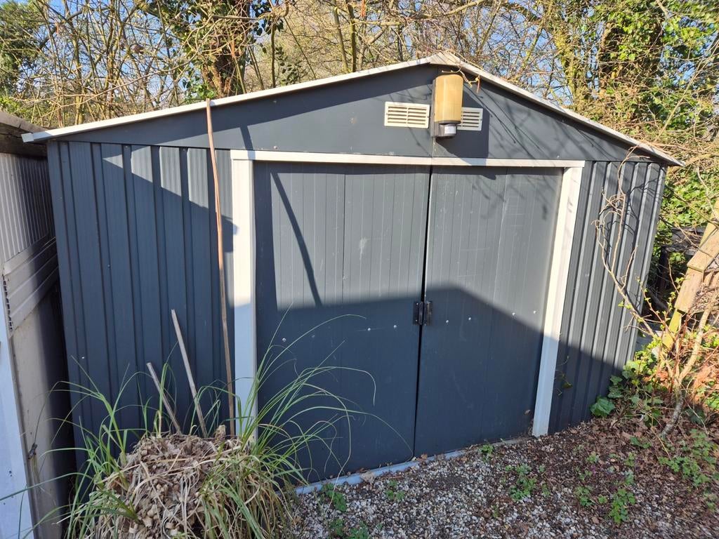 Mooie aluminium schuur, onderhoudsvrij, Ophalen, Metaal, Overige typen