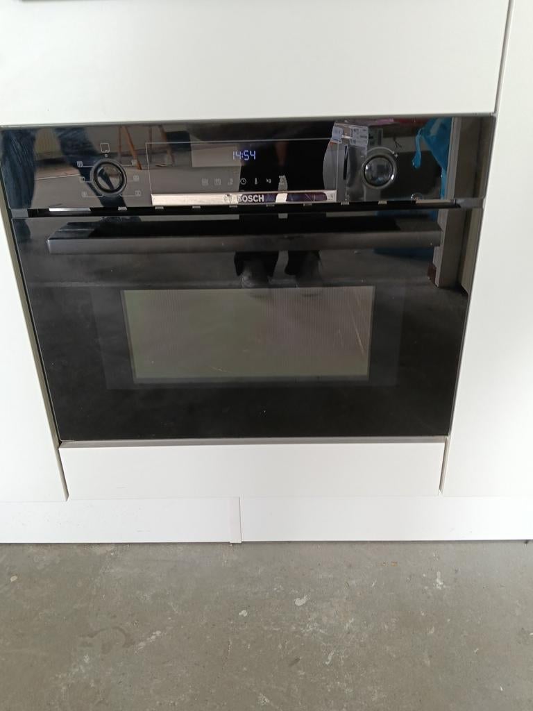 Bosch 45cm hoge combi oven/magnetron inbouw als nieuw, Witgoed en Apparatuur, Magnetrons, Ophalen, Combimagnetron, Hete lucht