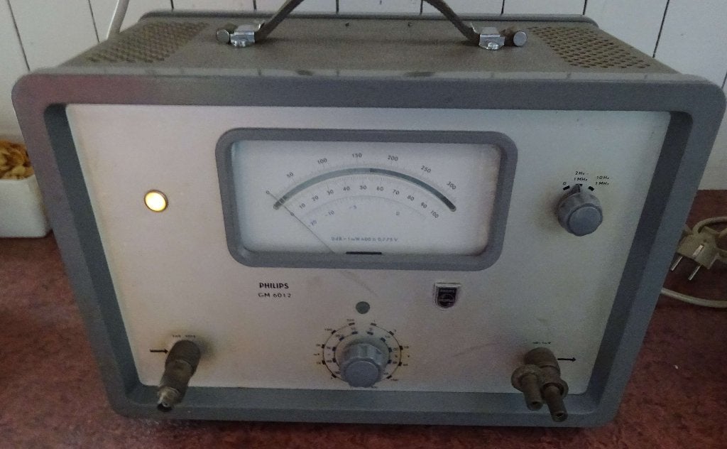 Philips Buisvoltmeter GM6012, Ophalen, Gebruikt, Elektriciteit