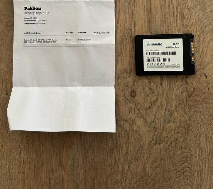 (Intenso) 2.5inch SSD SATA III TOP - Interne SSD - 2.5inch, Console, Ophalen of Verzenden, Zo goed als nieuw, Intern