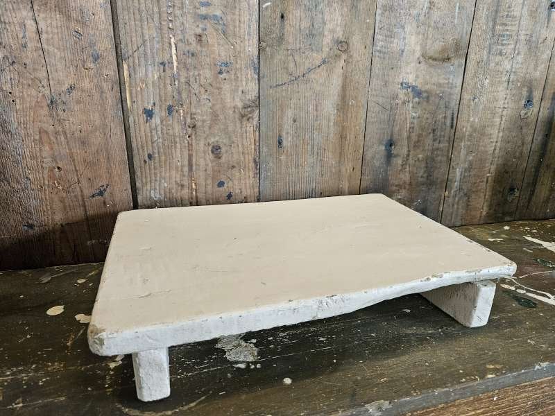 oud bajot tafeltje ``WOONWINKEL RUSTIEK``, Antiek en Kunst, Curiosa en Brocante, Ophalen of Verzenden