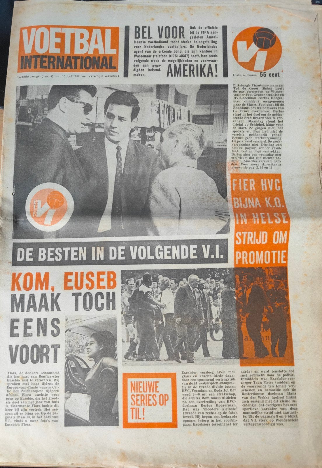 Voetbal International, Ophalen of Verzenden, Gebruikt, Boek of Tijdschrift