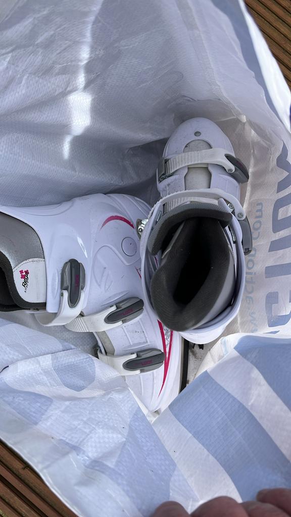 Nijdam dames schaatsen maat 40, Sport en Fitness, Schaatsen, Ophalen, Gebruikt, Kunstschaatsen, Nijdam