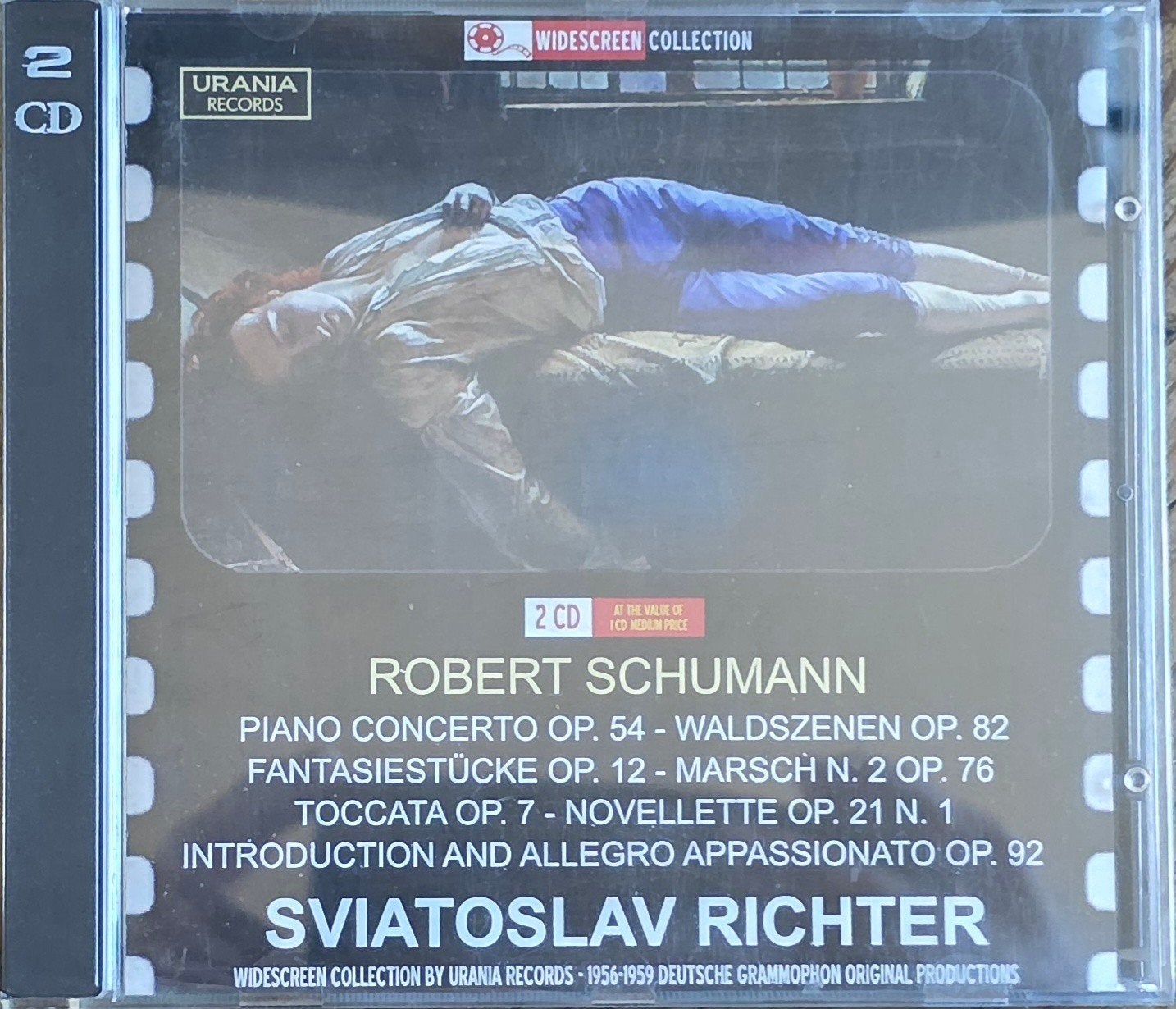 Sviatoslav Richter - Schumann: Piano Concerto & meer (2CD), Inclusief doosje, Ophalen of Verzenden, Zo goed als nieuw, Romantiek