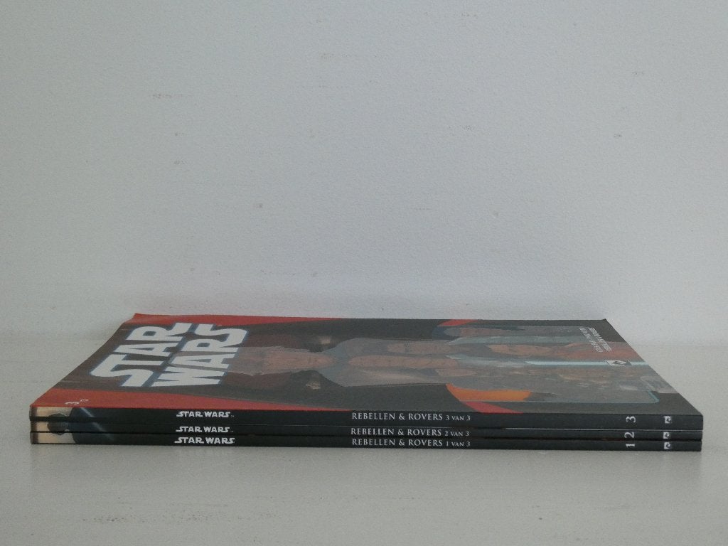 Star Wars ~ Complete serie Rebellen & Rovers 1 t/m 3, Boeken, Complete serie of reeks, Ophalen of Verzenden, Zo goed als nieuw