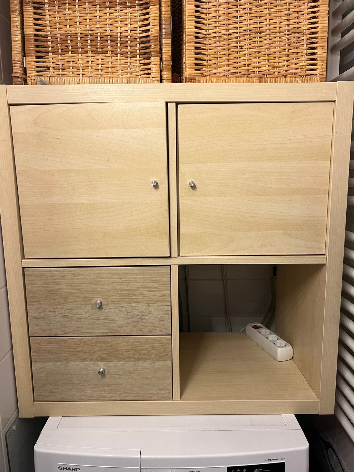 Kalax shelves, 2 doors, 2 drawers, Huis en Inrichting, Ophalen, Zo goed als nieuw
