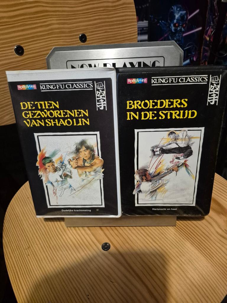 VHS  2 Kung Fu Classics:, Vanaf 16 jaar, Ophalen of Verzenden, Gebruikt, Actie en Avontuur