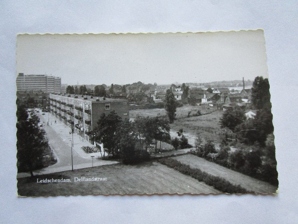 Ansichtkaart Leidschendam - Delflandstraat, Verzenden, 1960 tot 1980, Ongelopen, Zuid-Holland
