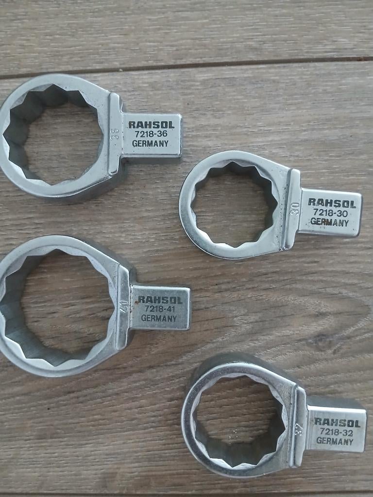 RAHSOL Ringsleutels Set - Diverse Maten, Ophalen of Verzenden, Gebruikt