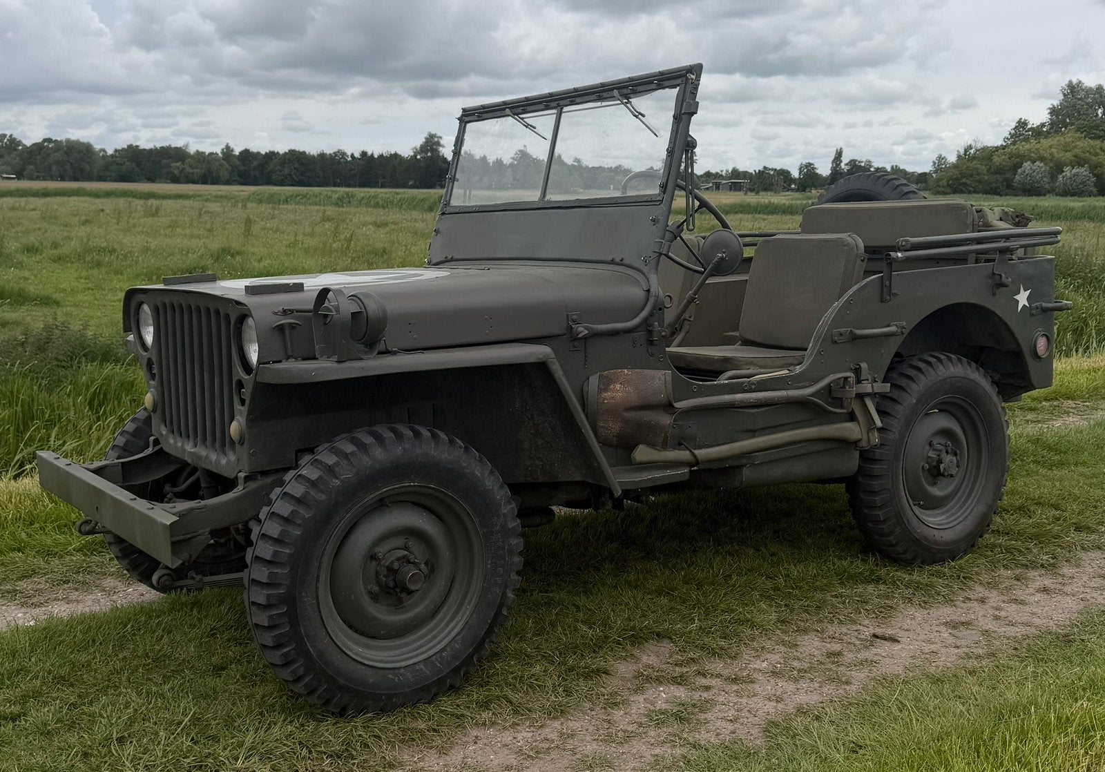 Willys mb, Auto's, Jeep, Handgeschakeld, Particulier, SUV of Terreinwagen