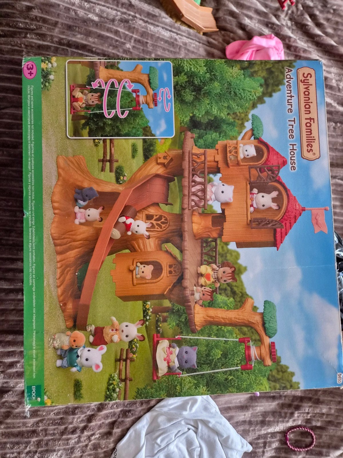 Sylvanian Families Avontuur Boomhut Speelset, Ophalen of Verzenden, Zo goed als nieuw, Jongen of Meisje