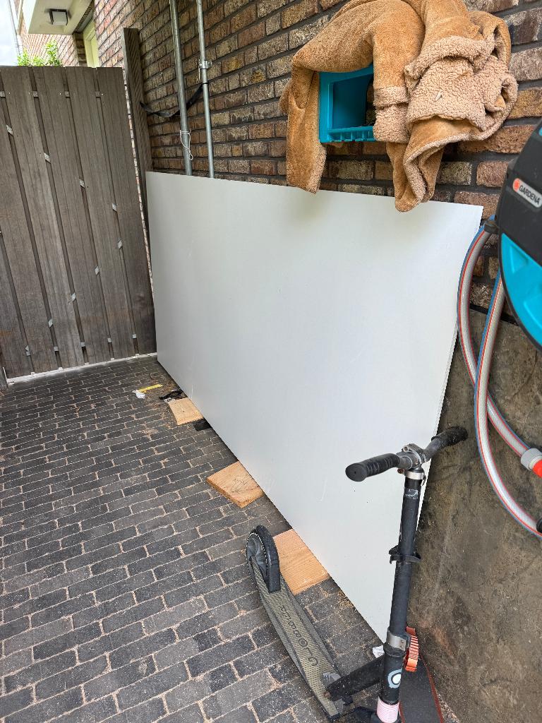 MULTIPLEX OKOUME PRIMED (SQE) volle plaat 12mm dik, Ophalen, Nieuw, Multiplex, Minder dan 20 mm