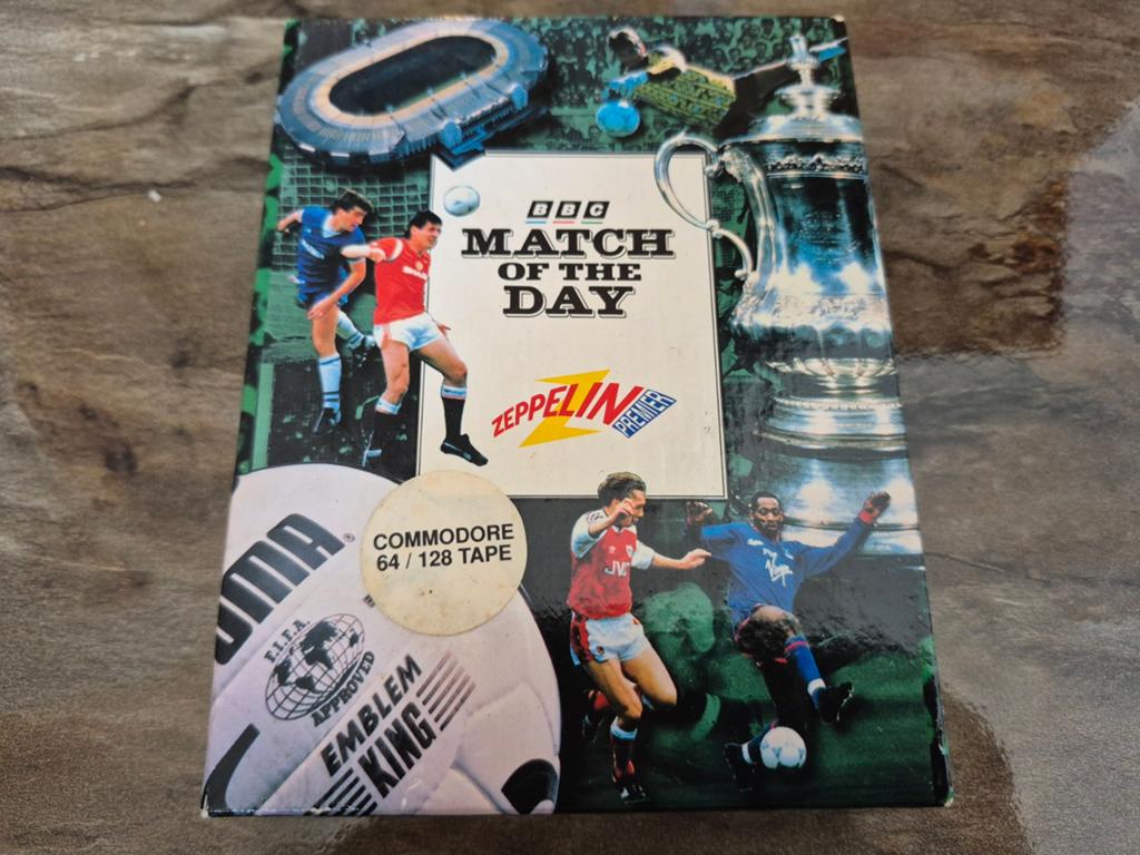 Commodore 64/128 Kassette Game: Match of the Day (Voetbal), Gebruikt, 1 speler, Ophalen of Verzenden, Sport