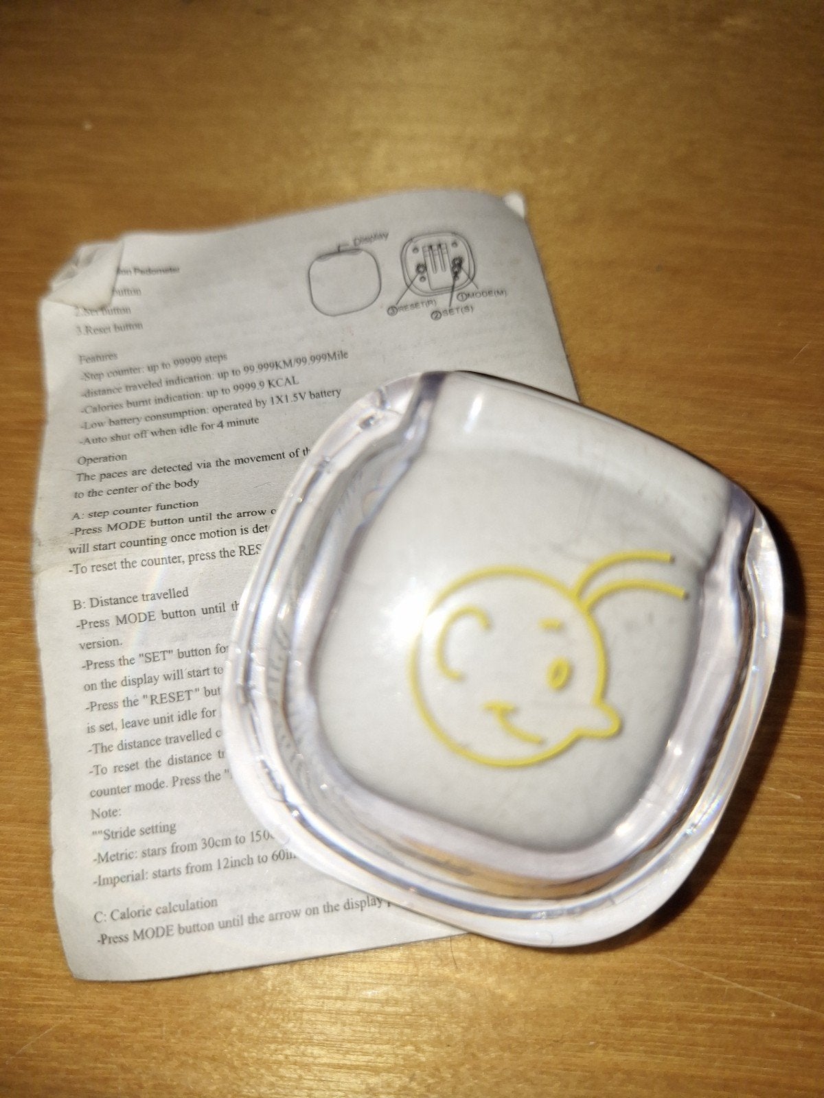 Stappenteller met calorieënteller. Komkids. nieuw, Ophalen of Verzenden, Nieuw