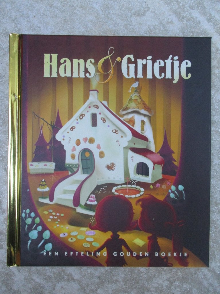 Hans & Grietje - een Efteling gouden boekje - hardcover boek, Ophalen of Verzenden, Zo goed als nieuw, Rubinstein, Fictie algemeen