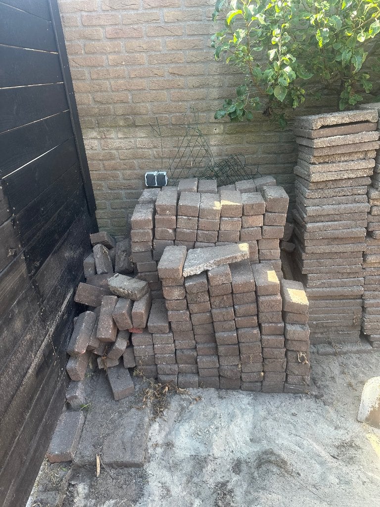 Gratis klinkers af te halen, Ophalen, Gebruikt, Klinkers, Minder dan 5 m²