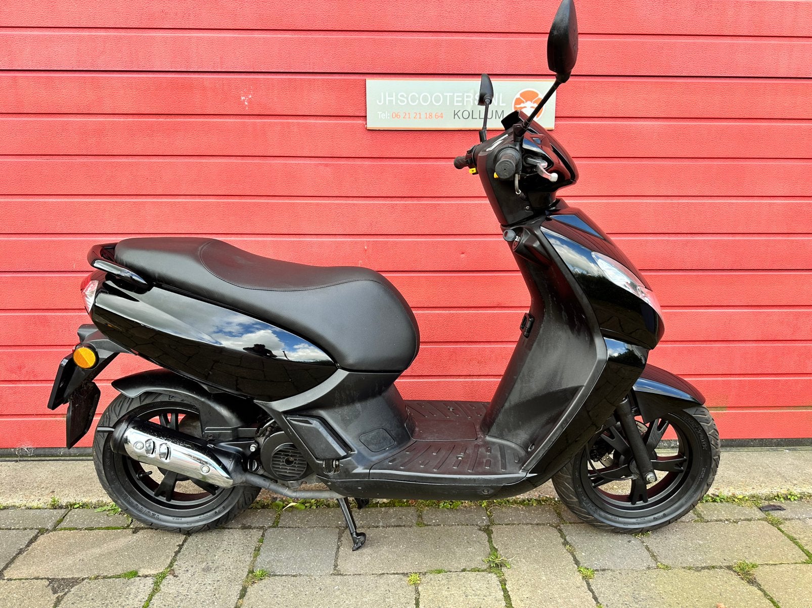 Mooie peugoet kisbee 4t snor met slecht 9220 km, Ophalen, Overige modellen, 0 versnellingen, Zo goed als nieuw