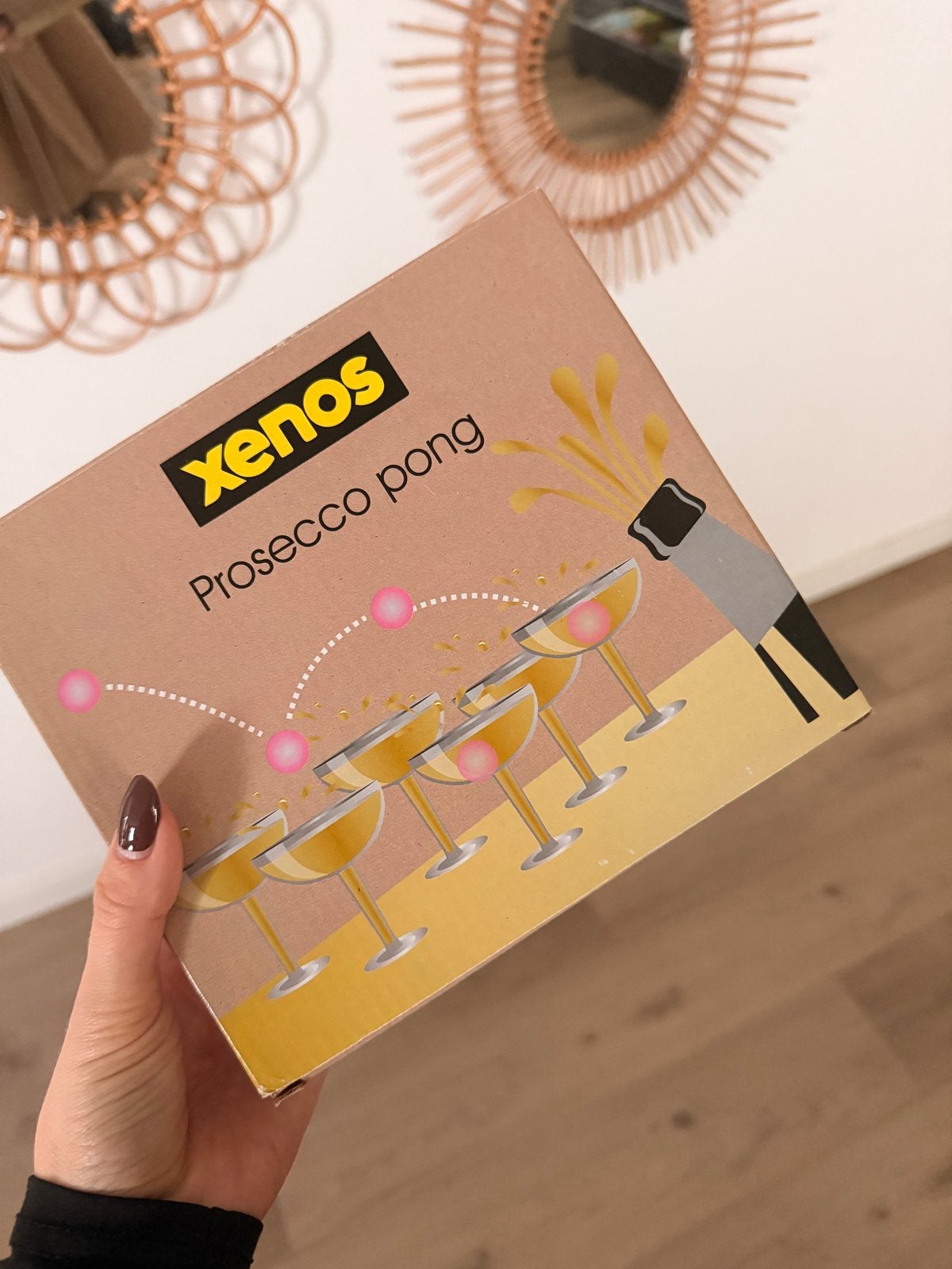 Xenos Prosecco Pong Spel - Nieuw, Drie of vier spelers, Ophalen, Nieuw