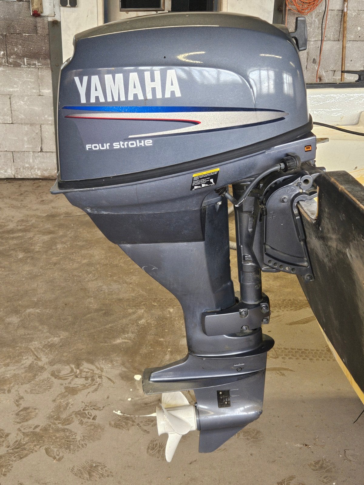 Yamaha 25 pk 4-takt buitenboordmotor, Watersport en Boten, Buiten- en Binnenboordmotoren, Ophalen, 10 tot 30 pk, Gebruikt, Viertaktmotor