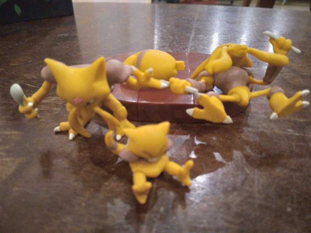 Pokemon Zukan Abra Kadabra Alakazam, Ophalen of Verzenden, Zo goed als nieuw