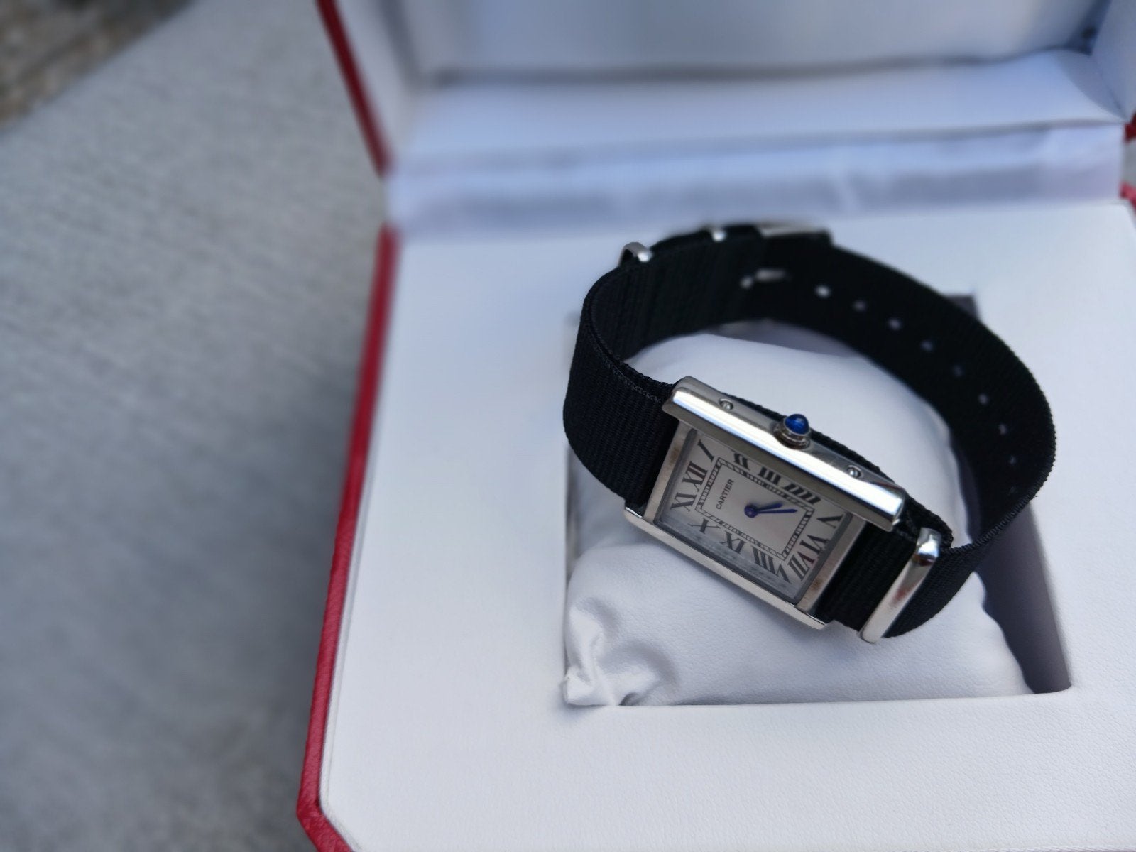 Cartier Tank Solo horloge nieuw, Ophalen of Verzenden