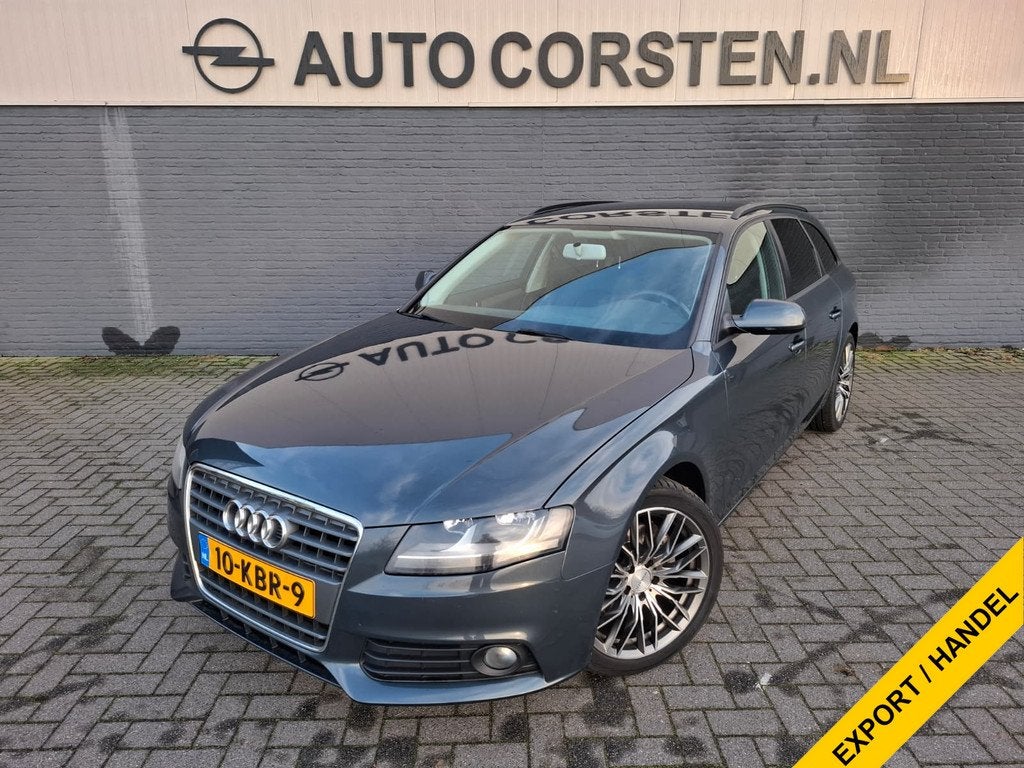 Audi A4 Avant 1.8T 161pk AUT. Navi Ecc Cruise Control Pro Li, Euro 5, Stof, Zwart, 4 cilinders