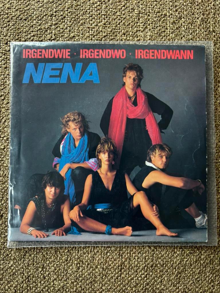 Nena - Irgendwie , irgendwo , irgendwann, Cd's en Dvd's, Ophalen of Verzenden, Zo goed als nieuw, 7 inch, Pop