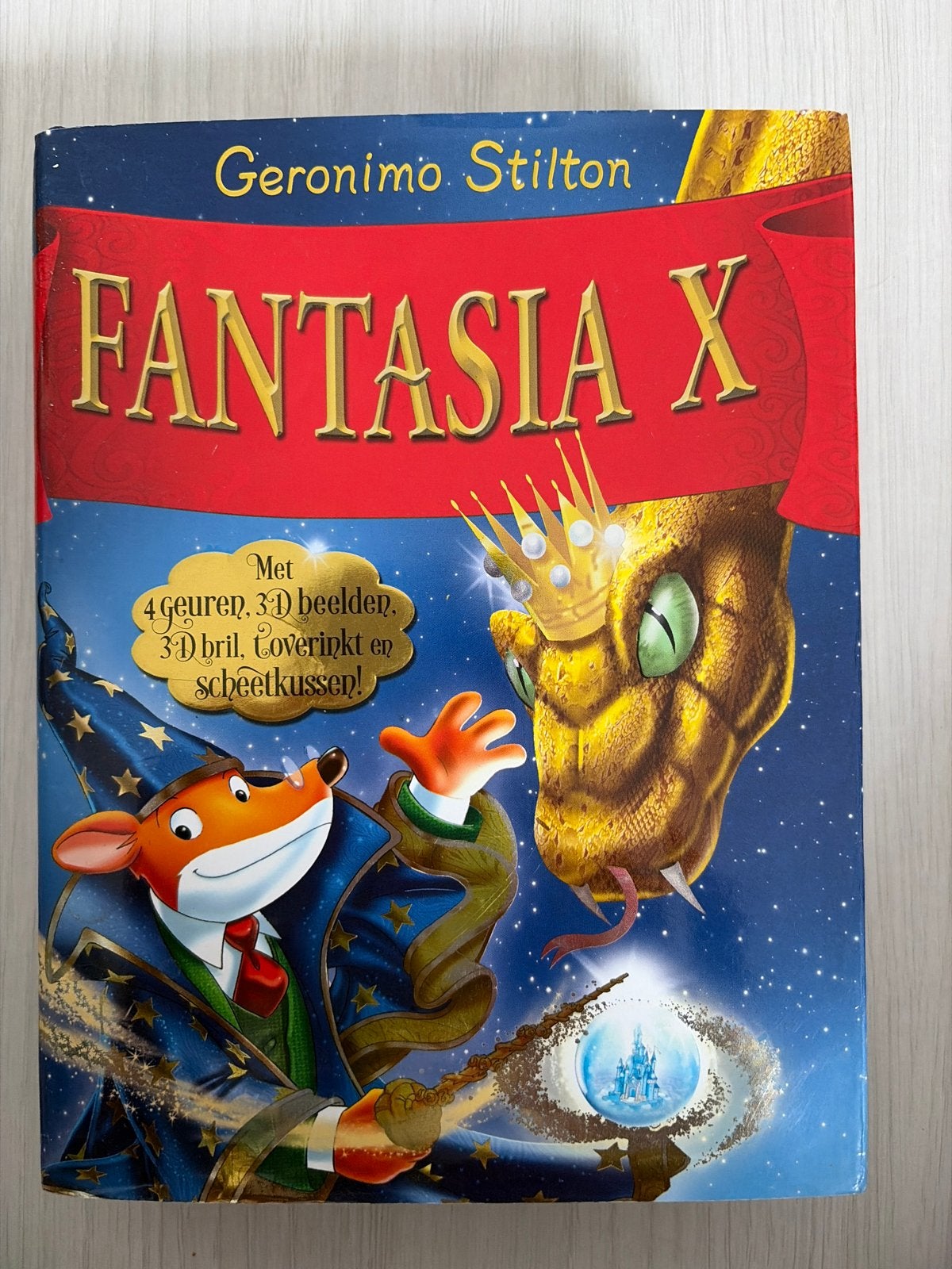 Geronimo Stilton FANTASIA X en XI ZGAN, Boeken, Ophalen, Gelezen, Fictie