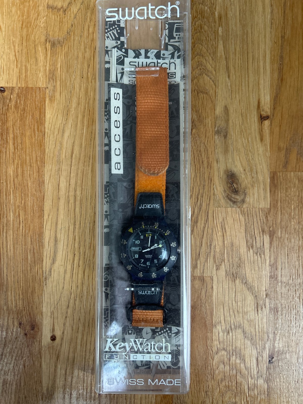 Swatch Access Scuba 200 KeyWatch, Kunststof, Polshorloge, Swatch, Kunststof