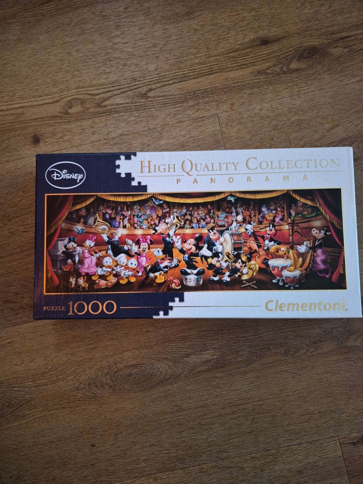 Disney Clementoni Panorama Legpuzzel 1000 stukjes, Ophalen of Verzenden, 500 t/m 1500 stukjes, Zo goed als nieuw, Legpuzzel