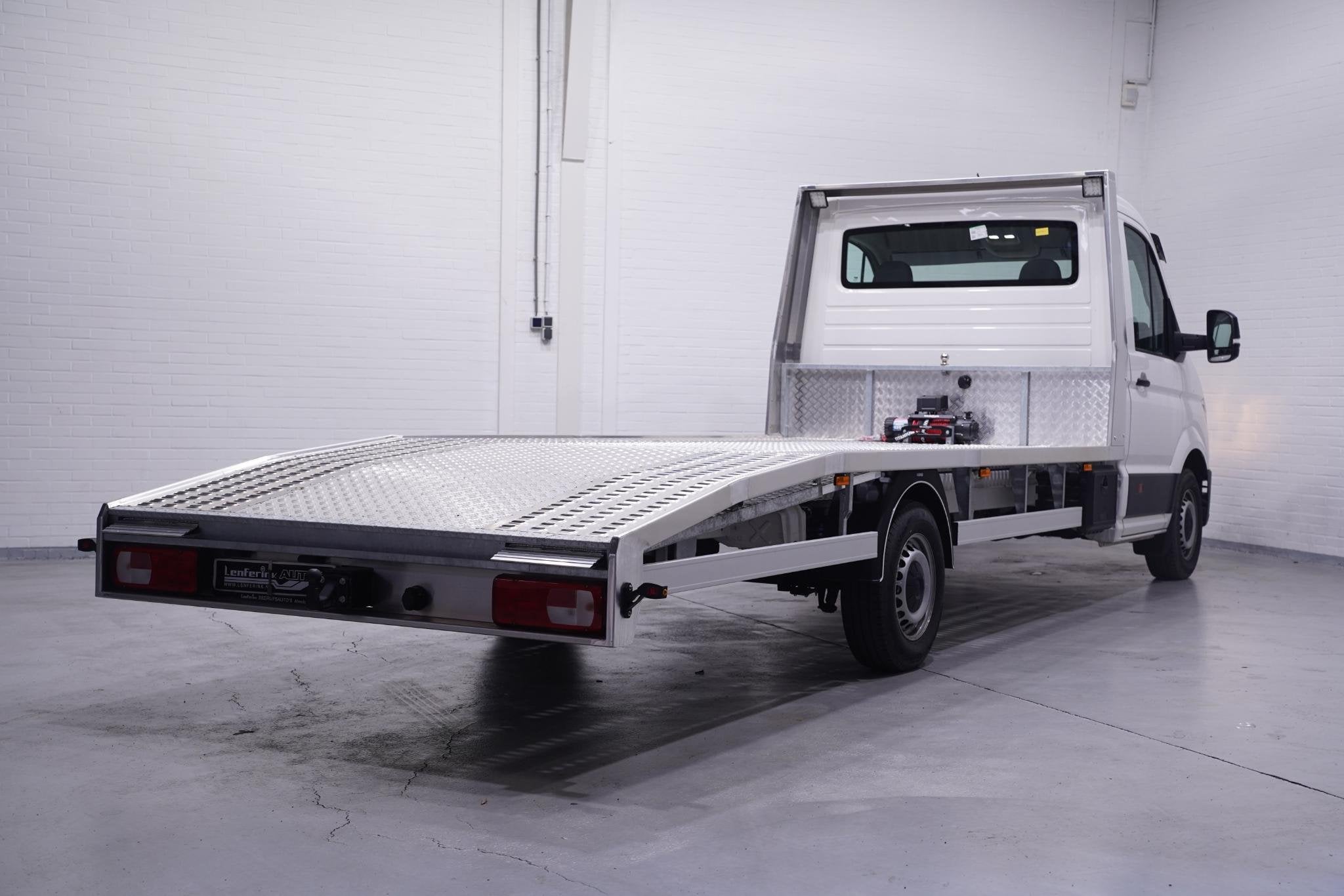 Volkswagen Crafter 2.0 TDI 140 pk L4 Autotransporter Airco,, Voorwielaandrijving, Stof, Gebruikt, 4 cilinders