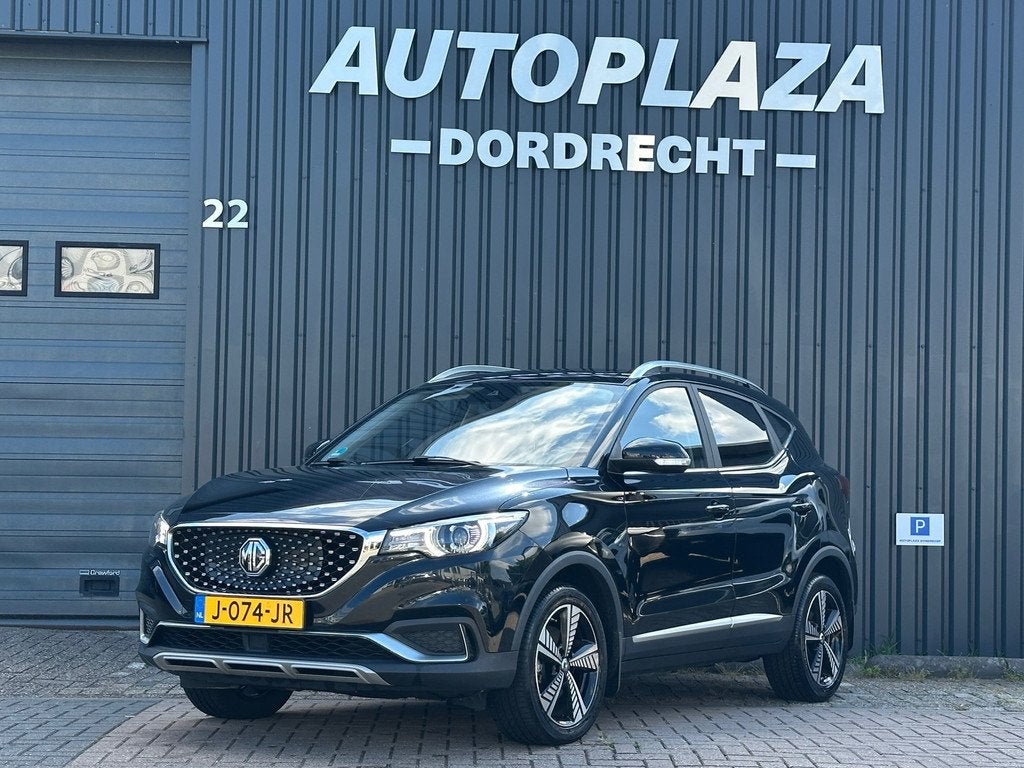 MG MG ZS EV Luxury 45 kWh SOH 88.79 % |STOELVERW.|PANO, Auto's, MG, Gebruikt, Zwart, Adaptive Cruise Control, ZS