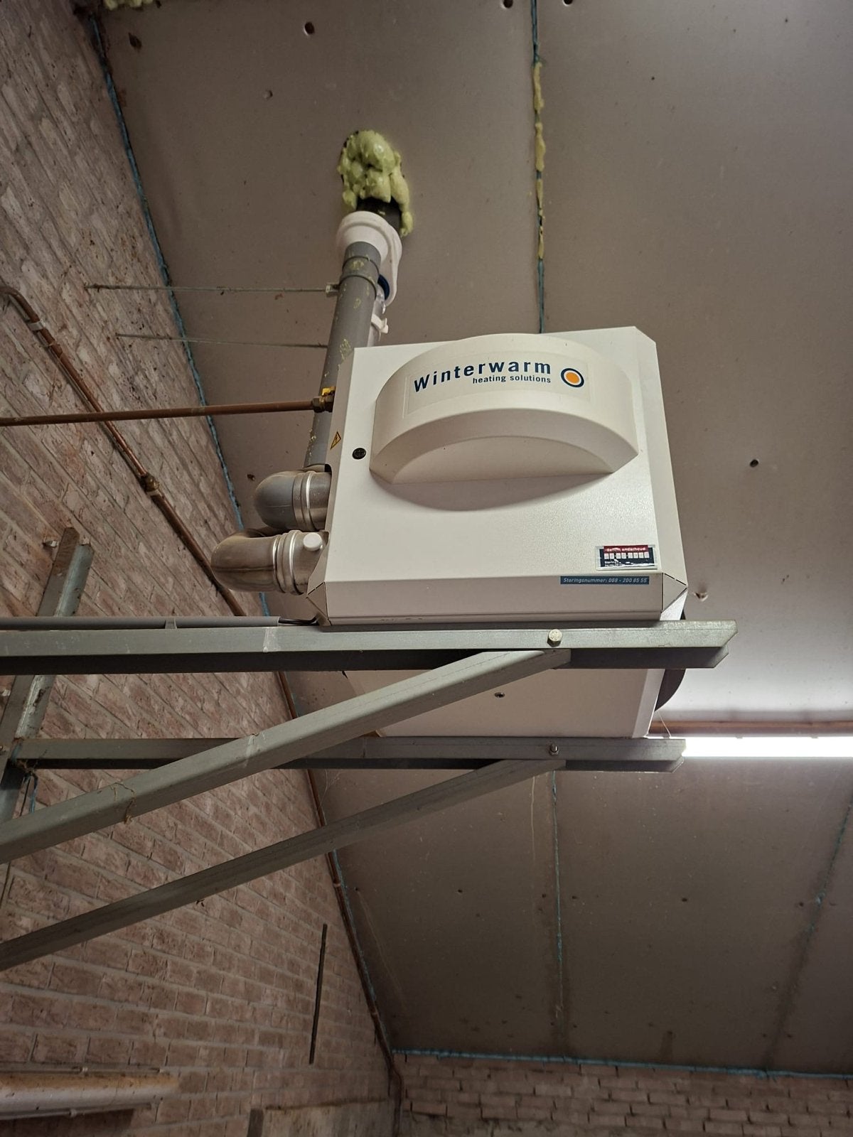 Winterwarm XR 10-60 Heater - Industriële Verwarming, Doe-het-zelf en Verbouw, Ophalen, Gebruikt, Kachel, 60 tot 150 cm