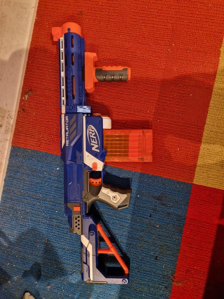 Nerf Retaliator, Ophalen