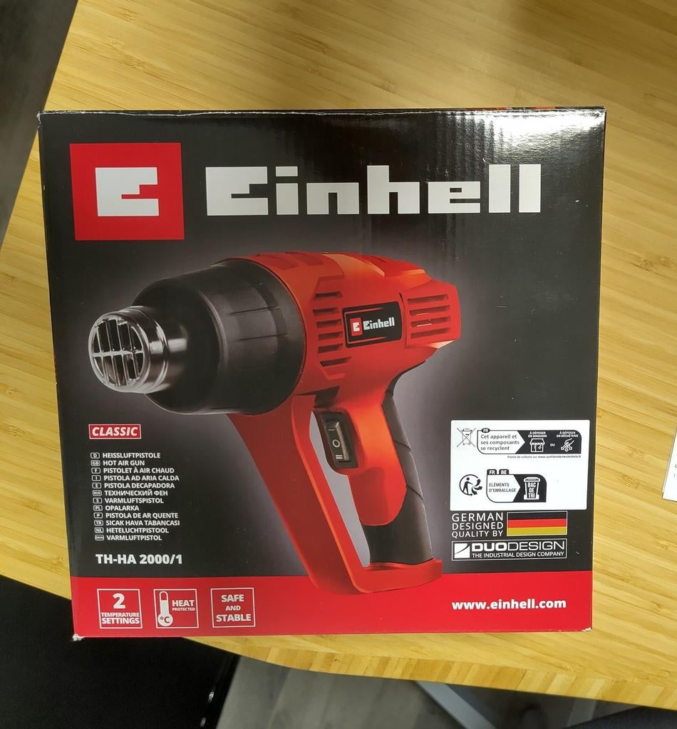 New Einhell hot air gun TH-HA 2000/1 - Opened box., Ophalen of Verzenden, Nieuw