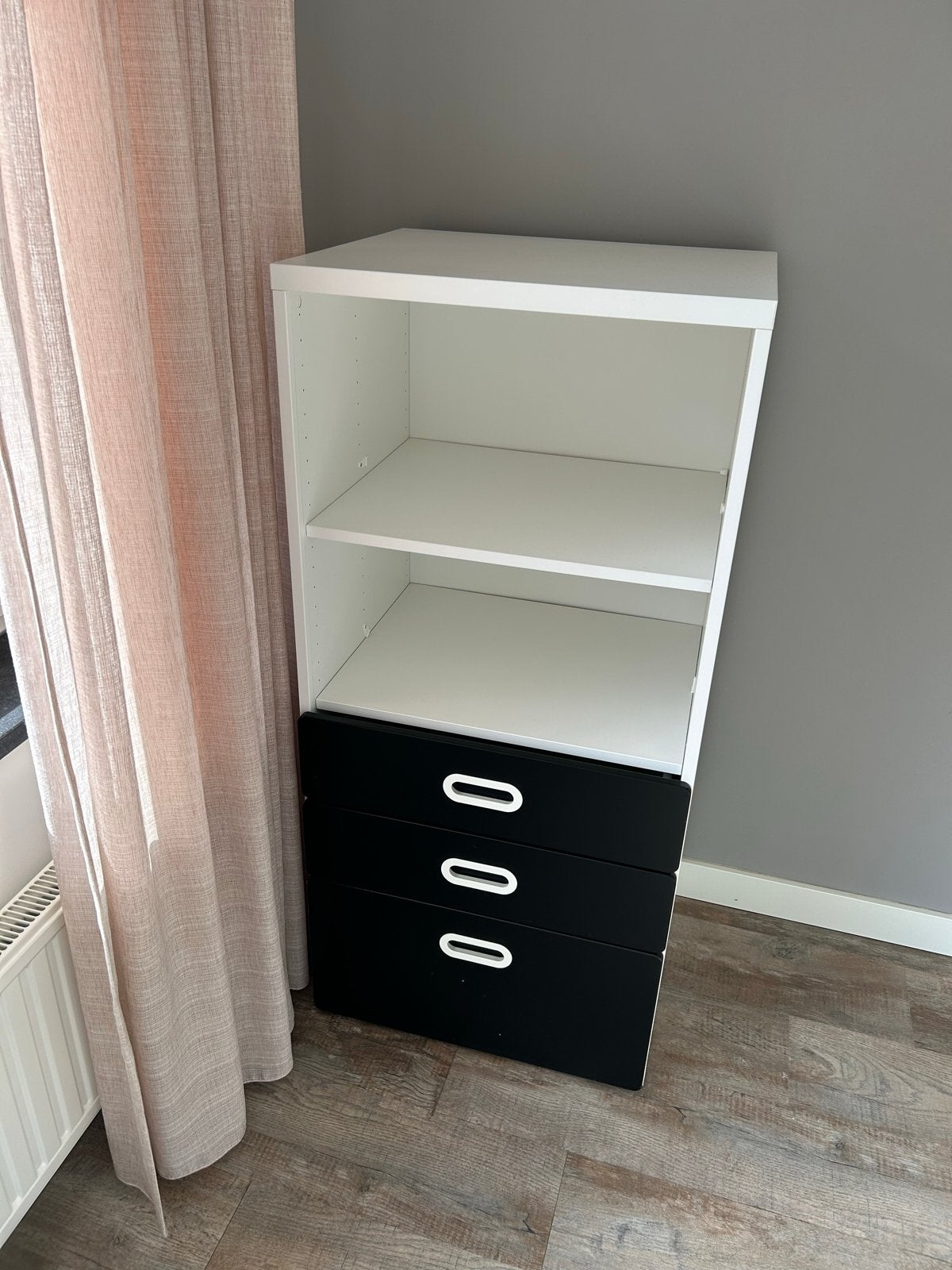2 witte IKEA kasten STUVA met FRITIDS frontjes, Ophalen, Gebruikt, 100 tot 150 cm, 50 tot 100 cm